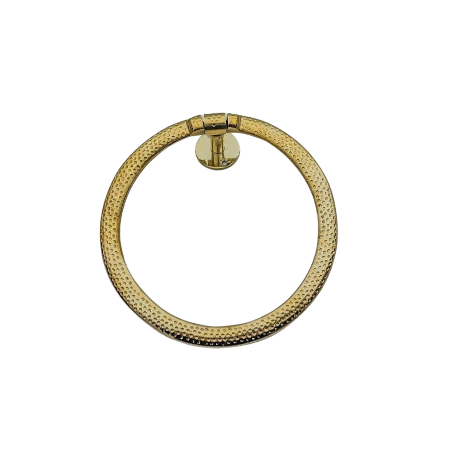 Unlacquered Brass Towel Holder , Handmade Solid Unlacquered Brass Towel Holder