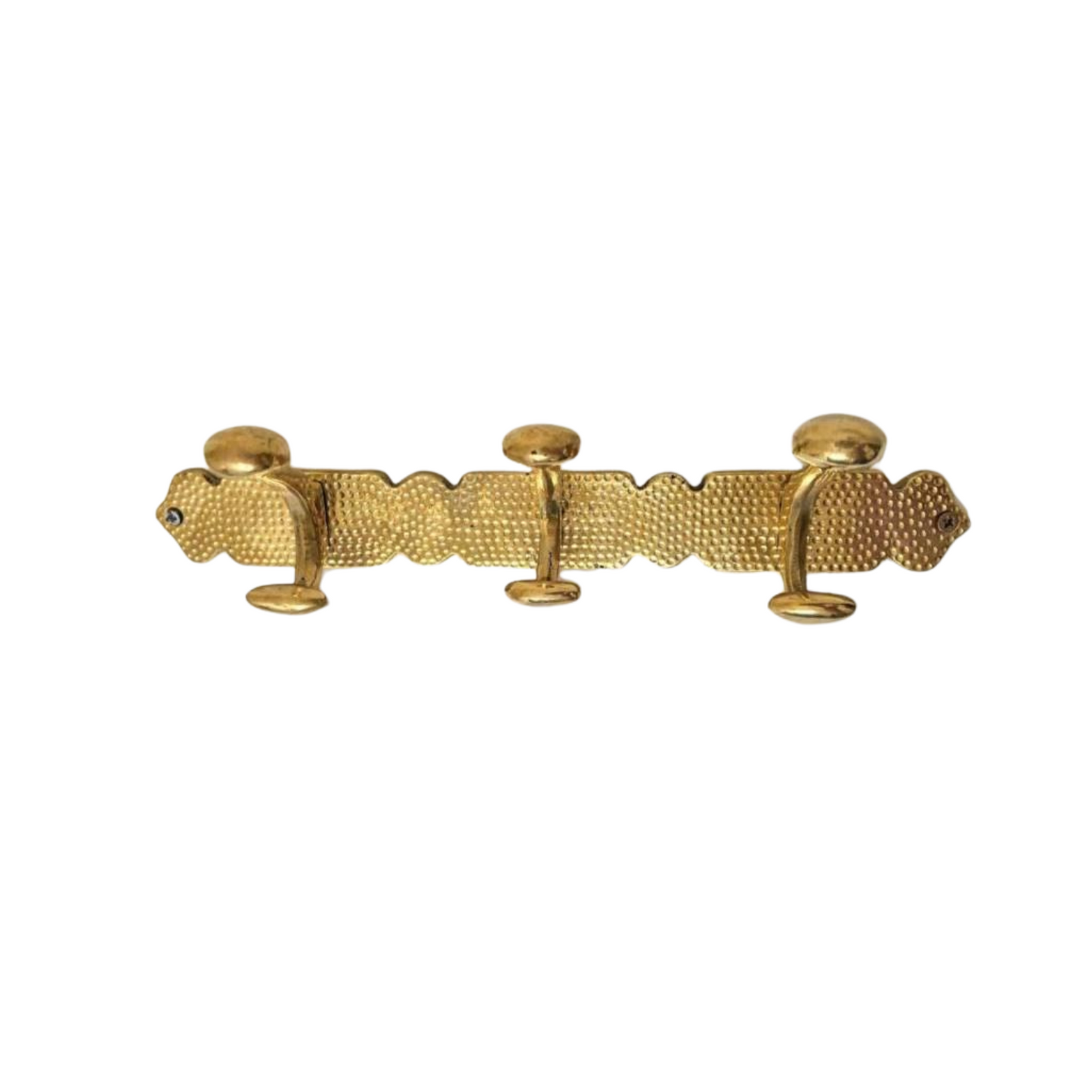 Handcrafted Unlacquered Brass Hanging Hook – Vintage Patina Finish Handmade Wall Coat Hooks
