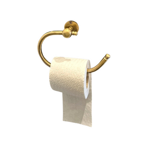Brass & Bronze Wall-Mounted Toilet Paper & Tissue Roll Holder for Bathroom Accessories