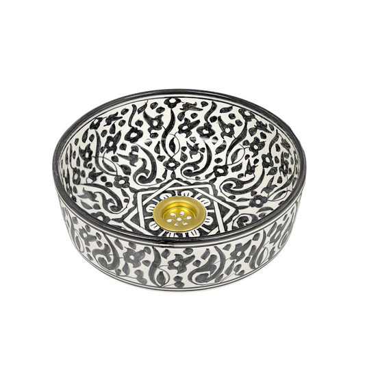 Handcrafted Geometric Ceramic Vessel Sink - Modern Angular Basin for Bathroom Vanity or Countertop - Artisan-Made Statement Piece