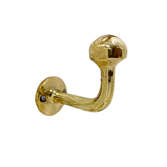 Wall Hooks | Brass Wall Hooks for Coats, Hats & Decor | Decorative Wall Hooks | Vintage -Modern Metal Hooks