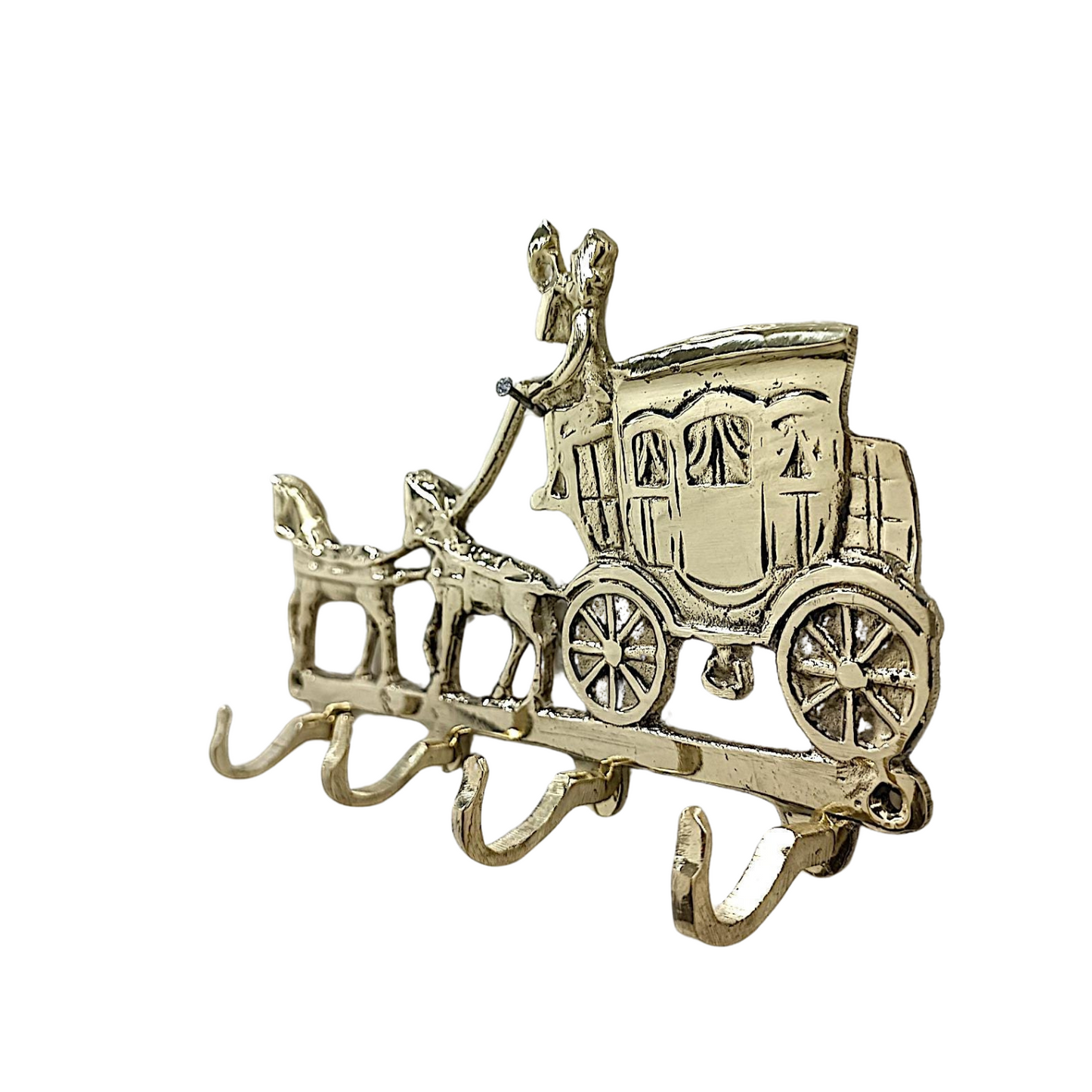 Handcrafted Premium Brass Wall Hooks – Vintage Coat & Accessory Organizer